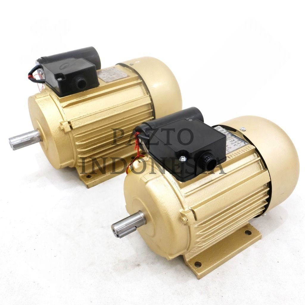 Wipro Dinamo Elektro Motor Penggerak 1/4 HP 3 Phase 2800 , 1400 & 950 RPM 2 , 4 & 6 POLE 380 Volt Gu