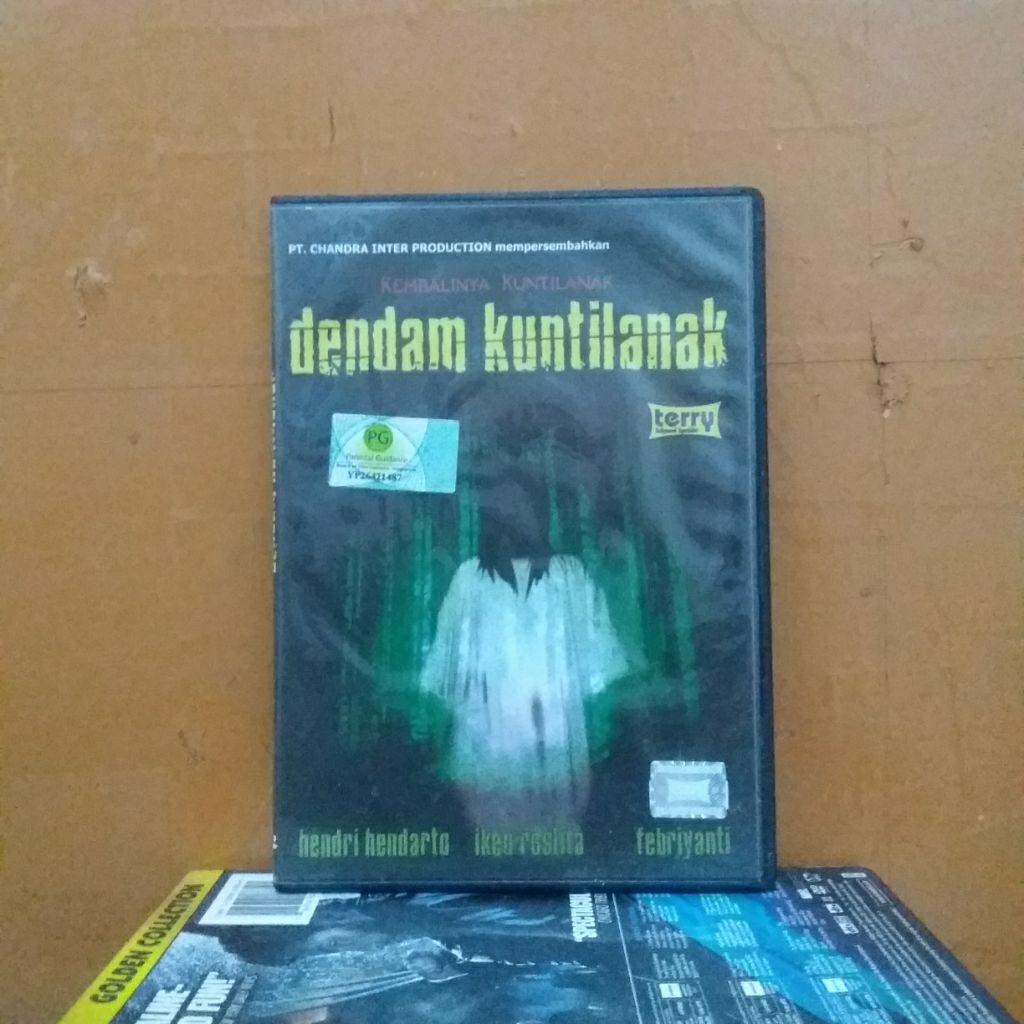 VCD ORIGINAL FILM DENDAM KUNTILANAK ISI 2 DISC
