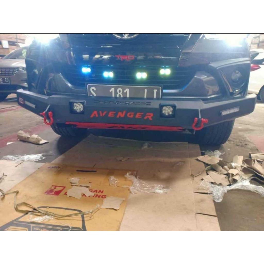 PAKET TOWING AVANGER Depan Belakang Fortuner PAJERO