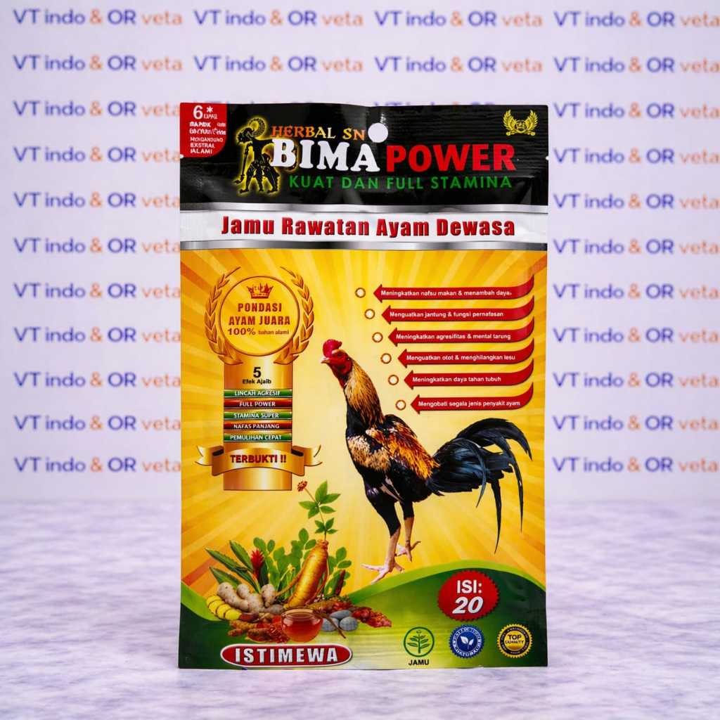JAMU AYAM BIMA POWER SASANA NGAPAK BIMA POWER SN STAMINA POWER AYAM