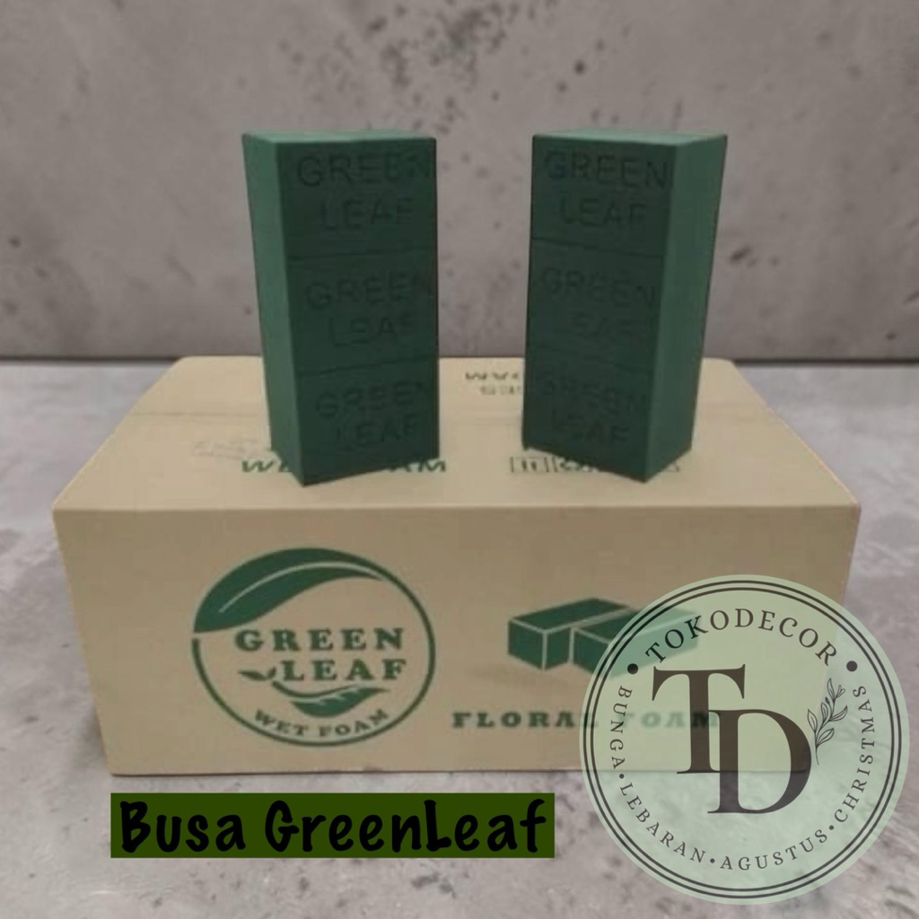 Busa basah Foam Untuk Bunga Hidup 1dos isi 20pc