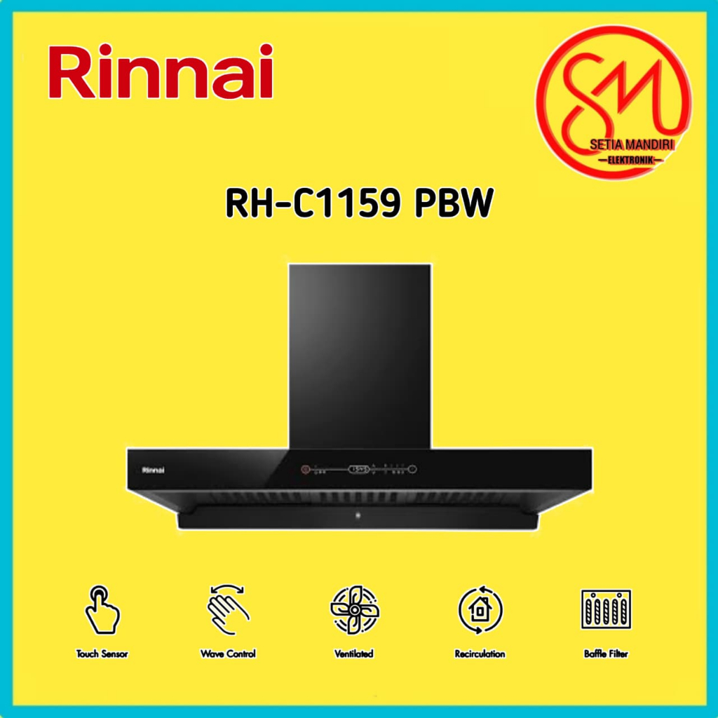 RINNAI RH-C1159 PBW COOKER HOOD CHIMNEY