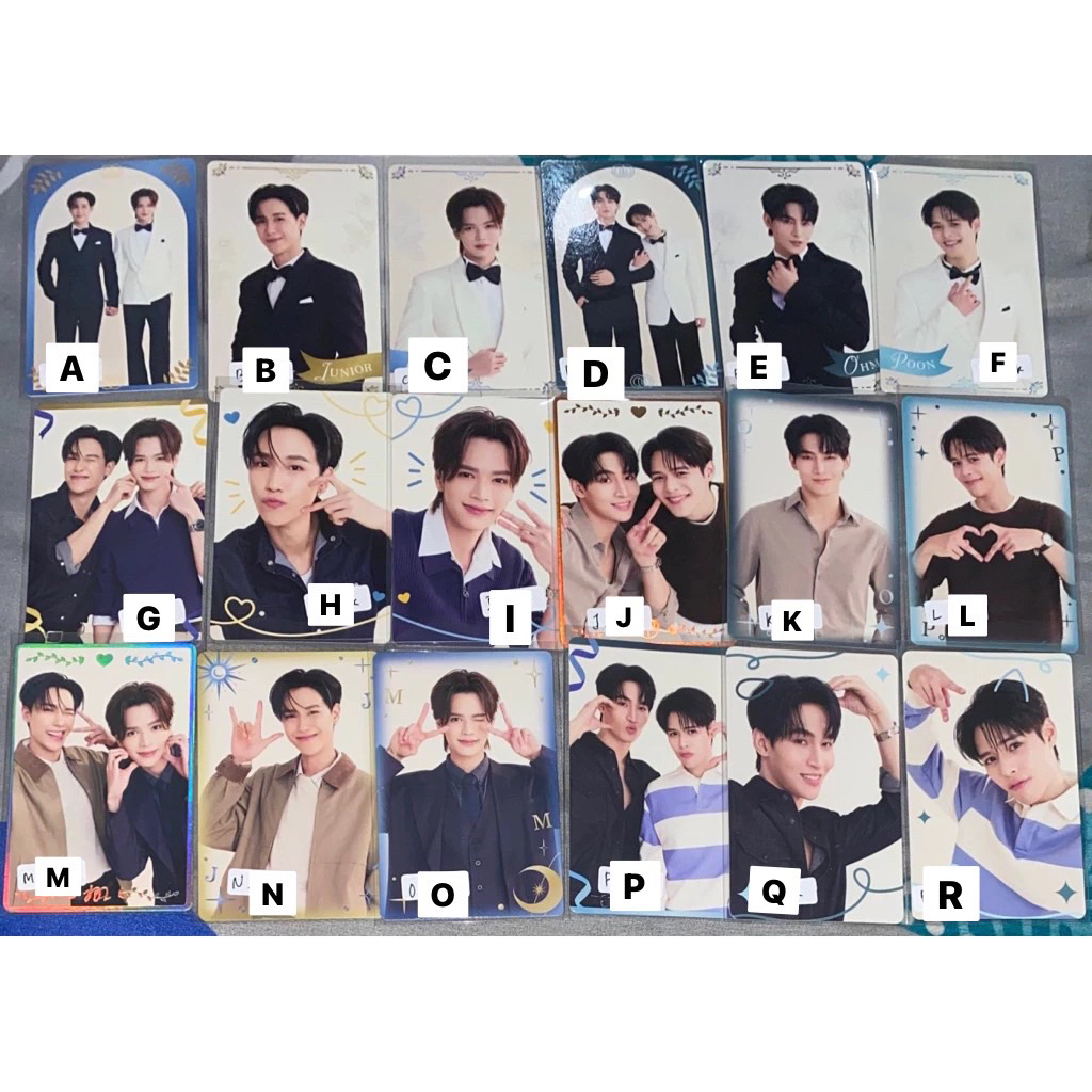 Collectiable card My Romance Scammer GMMTV JuniorMark OhmPoon
