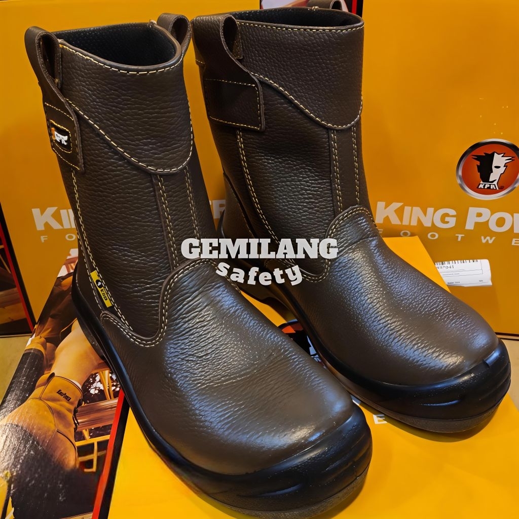 Sepatu Safety KING POWER KPR L +805 H original 100% / Safety shoes sepatu pria ujung besi King's pow