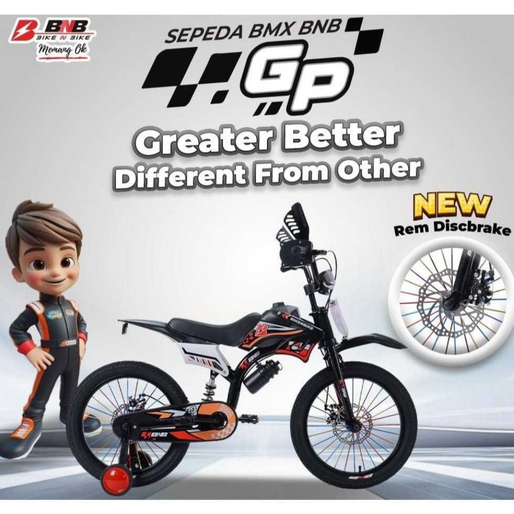 Sepeda Anak BMX Trail Cross Merk BNB, Sepeda anak laki laki murah