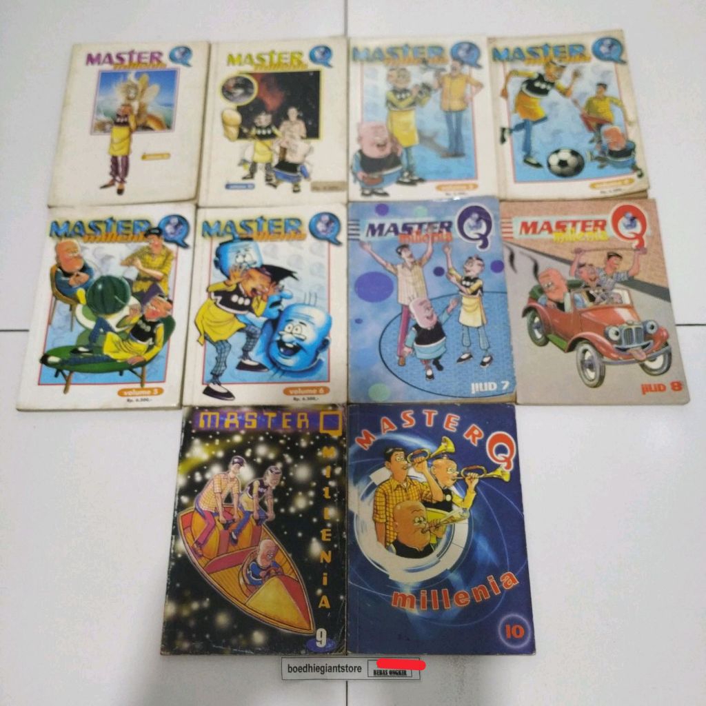 Komik Master Q Millenia 1-10, Kolpri No Coret, TS