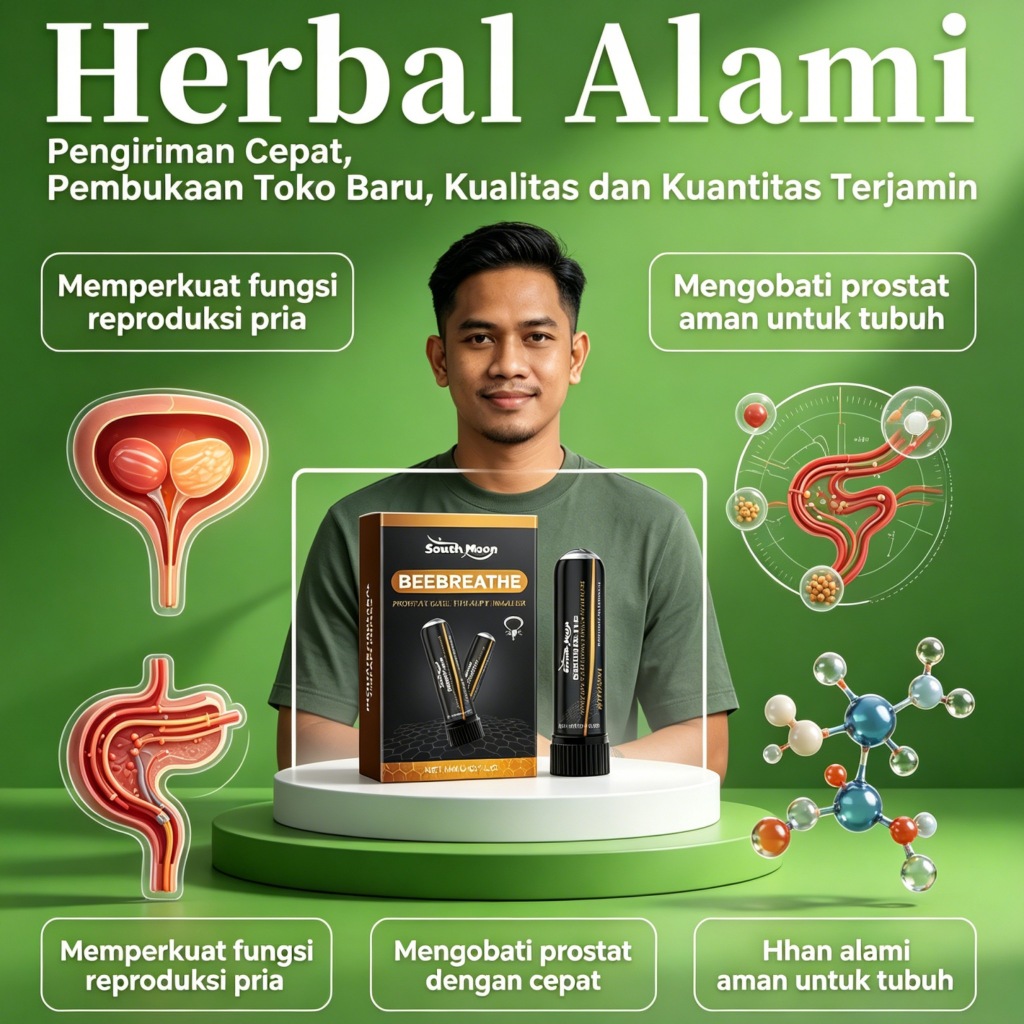 Inhaler Peningkat Vitalitas Tubuh Pria Perawatan Lembut Meredakan Ketidaknyamanan Meningkatkan Vital