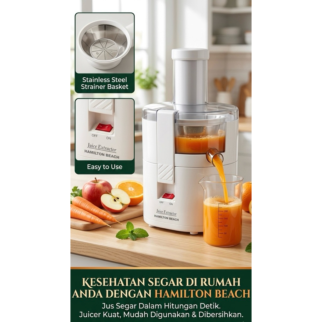 Hamilton Beach Big Mouth Juice Extractor