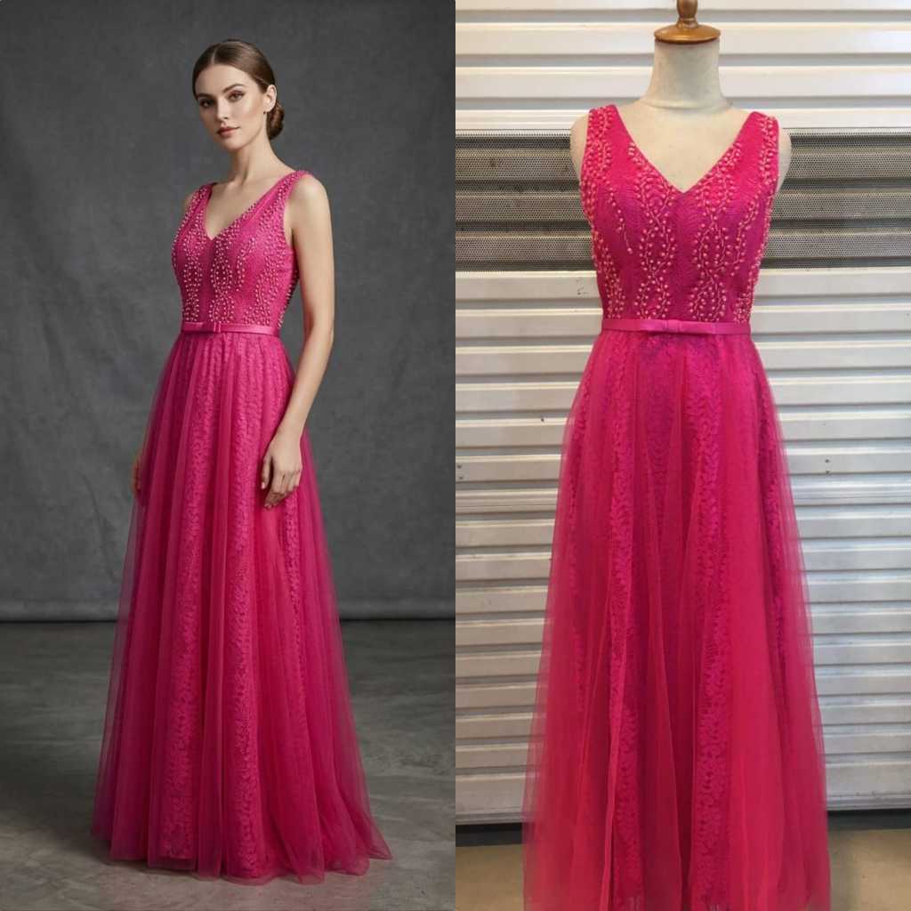 LR Boutique Gaun Pesta 001/ Gaun Pesta Mama/ Gaun Pesta / Gaun Pesta Wanita/ Evening Gown/ Gaun Peng
