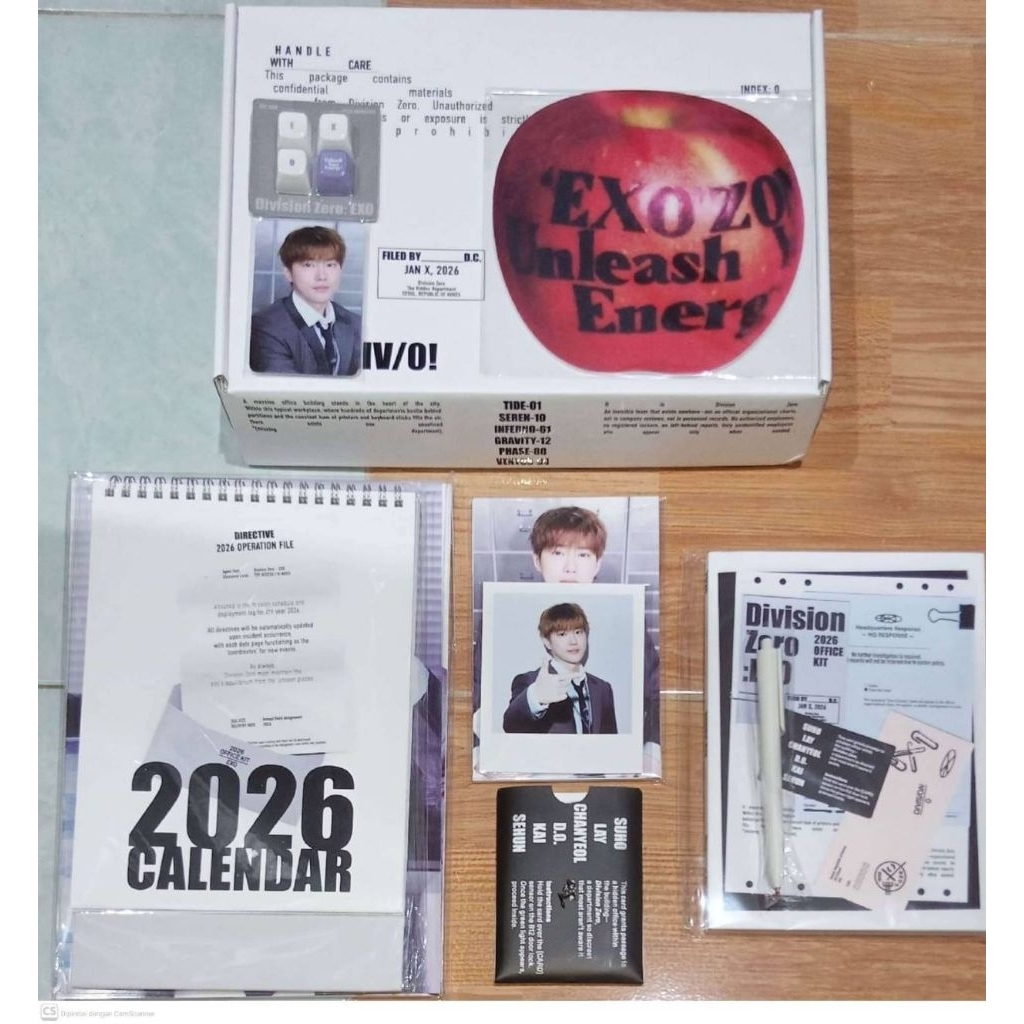 [READY INDO SIAP KIRIM] [BACA DESKRIPSI] SHARING EXO 2026 SEASON'S GREETINGS. SG26 EXO. MERCH EXO. M