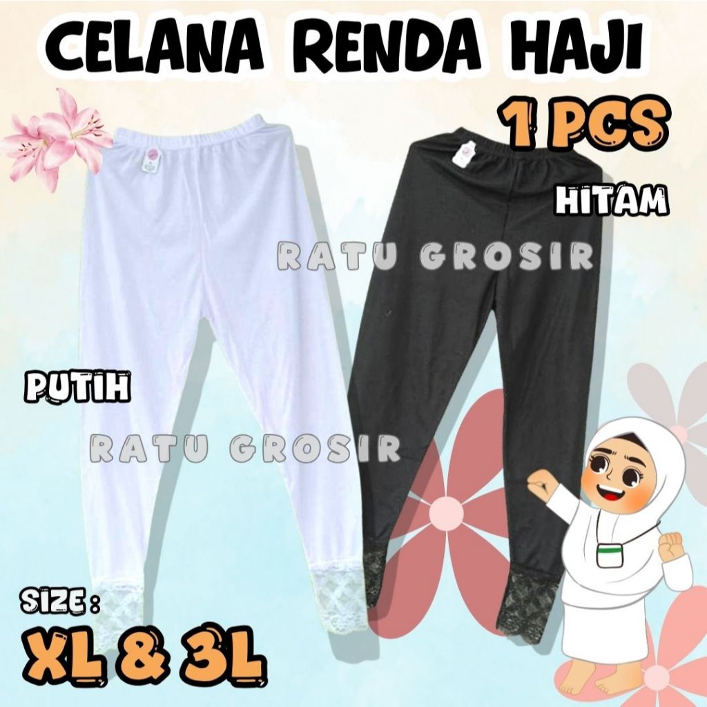 ANDROK CELANA RENDA | ANDROK HAJI | LEGGING RENDA