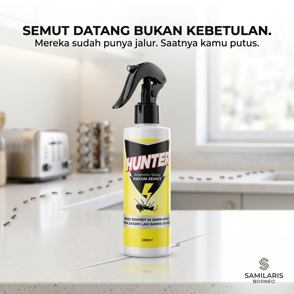 HUNTER racun semut semprot super ampuh mati di tempat racun semut cair racun semut merah semprotan a