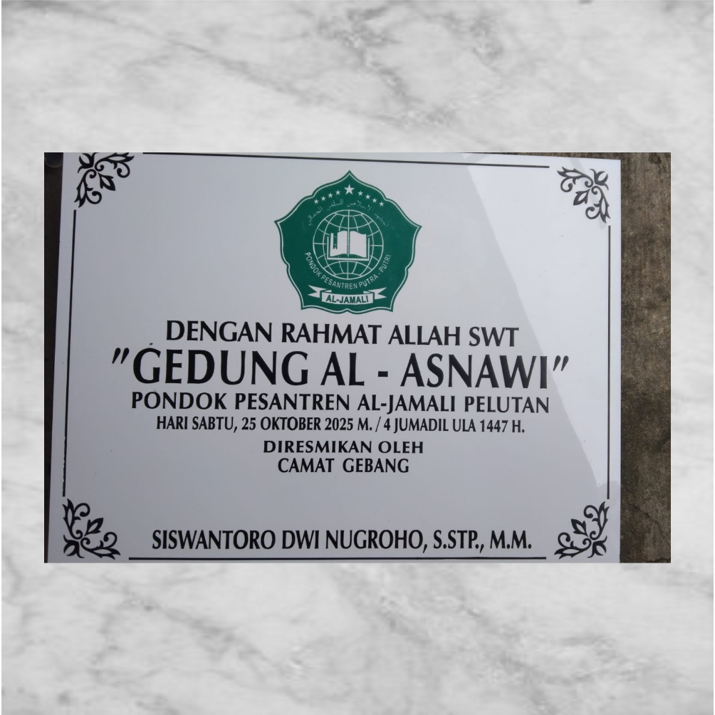 Prasasti Tulisan Nama Batu Nisan Granit Asli/Prasasti Peresmian/Prasasti Pembangunan Desa/Batu Nisan