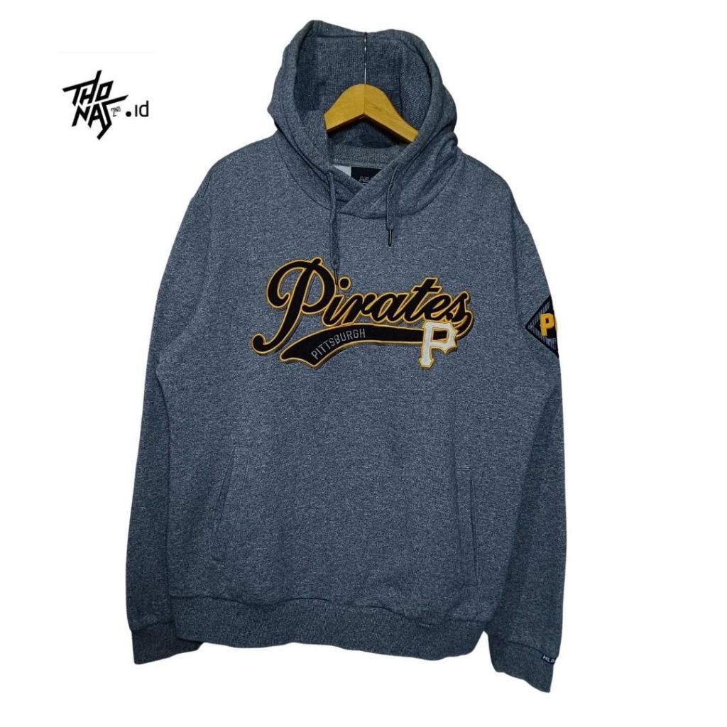 Rare MLB Pittsburgh Pirates embroidery logo Hoodie XL