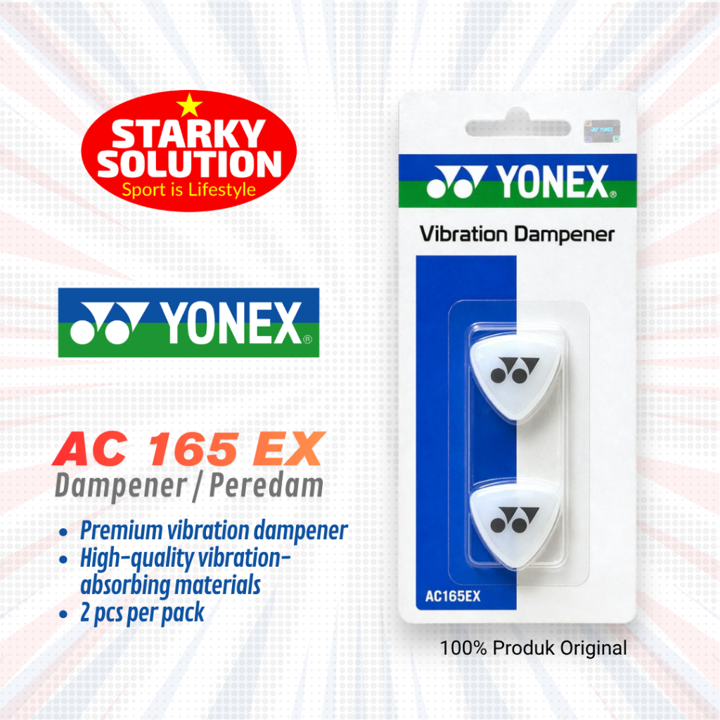 Peredam Raket Tenis YONEX AC 165 EX Dampener Vibration Dampener Original - isi 2