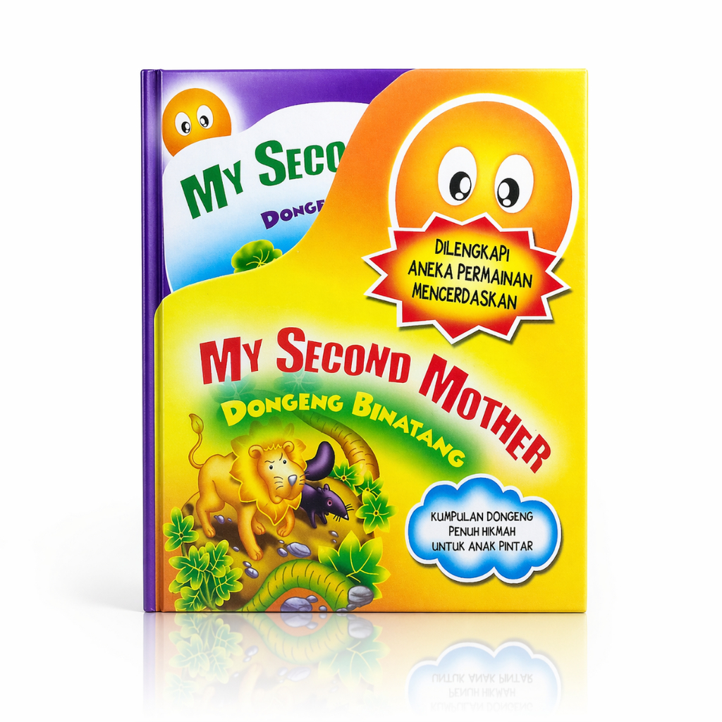 Boxset 3 Jilid My Second Mother Seri 1 2 3 Hard Cover - Dongeng Binatang DIlengkapi Aneka Permainan 