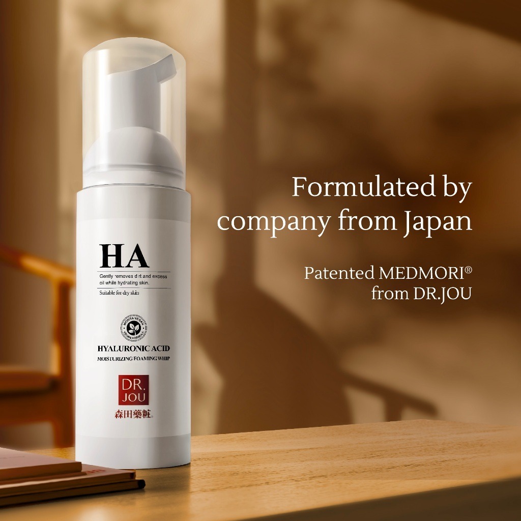 PROMO TETBATAS Dr.JOU-(ANTI AGING) GENTLE CELANSING WHIP (FACIAL WASH) 145ML / SABUN CUCI MUKA/GLOWI