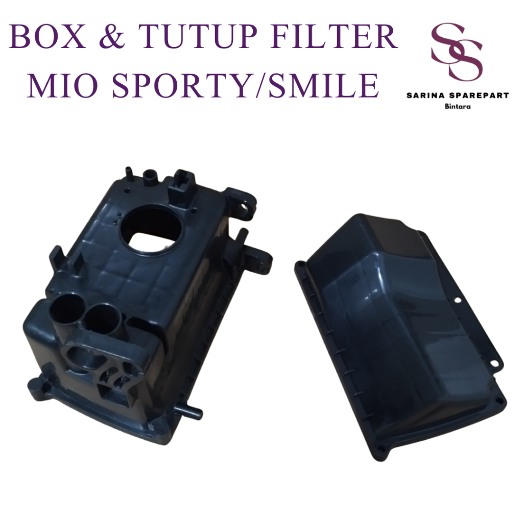Box Filter dan tutup filter udaramio sporty mio smile 5tl box filter mio smile