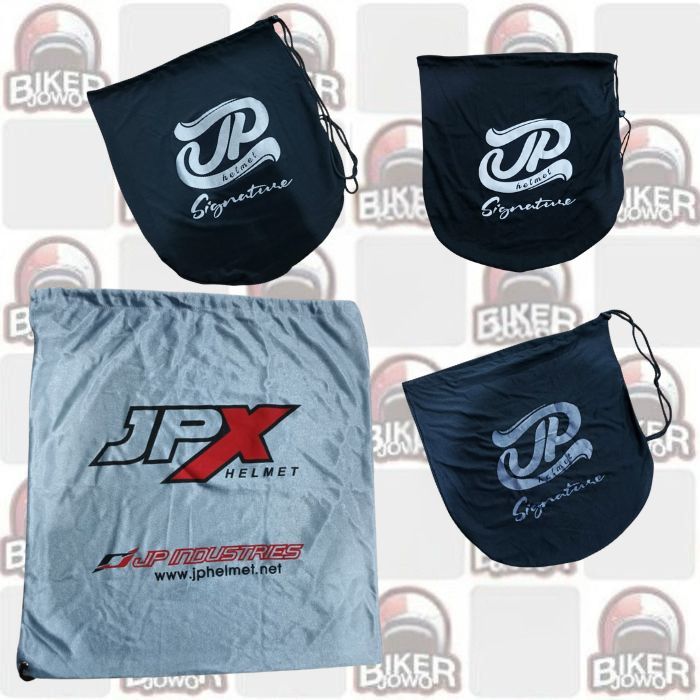 Sarung Helm Jpx Cover Helm Halfface - Fullface Anti Debu Panas Riding Touring Adventure Cover Helm T