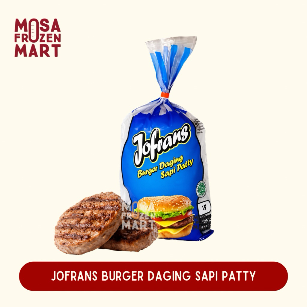 Jofrans Burger Daging Sapi Patty | Beef Patties