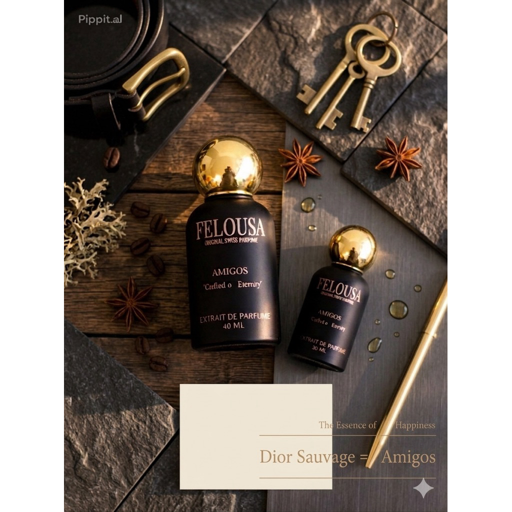 Parfume Original Swiss Dior Sauvage = Amigos (Felousa Parfume)