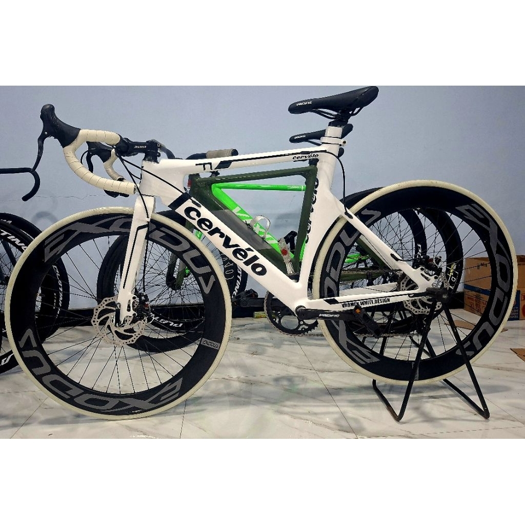 Sepeda Balap / Roadbike Cervelo Rims 70mm Murah Meriah Siap Pakai
