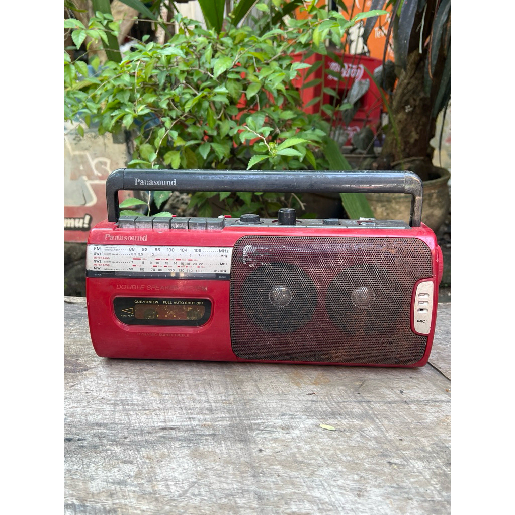 Radio - Tape / Cassette Recorder Mini Compo for Display, Panasound CFM-D1