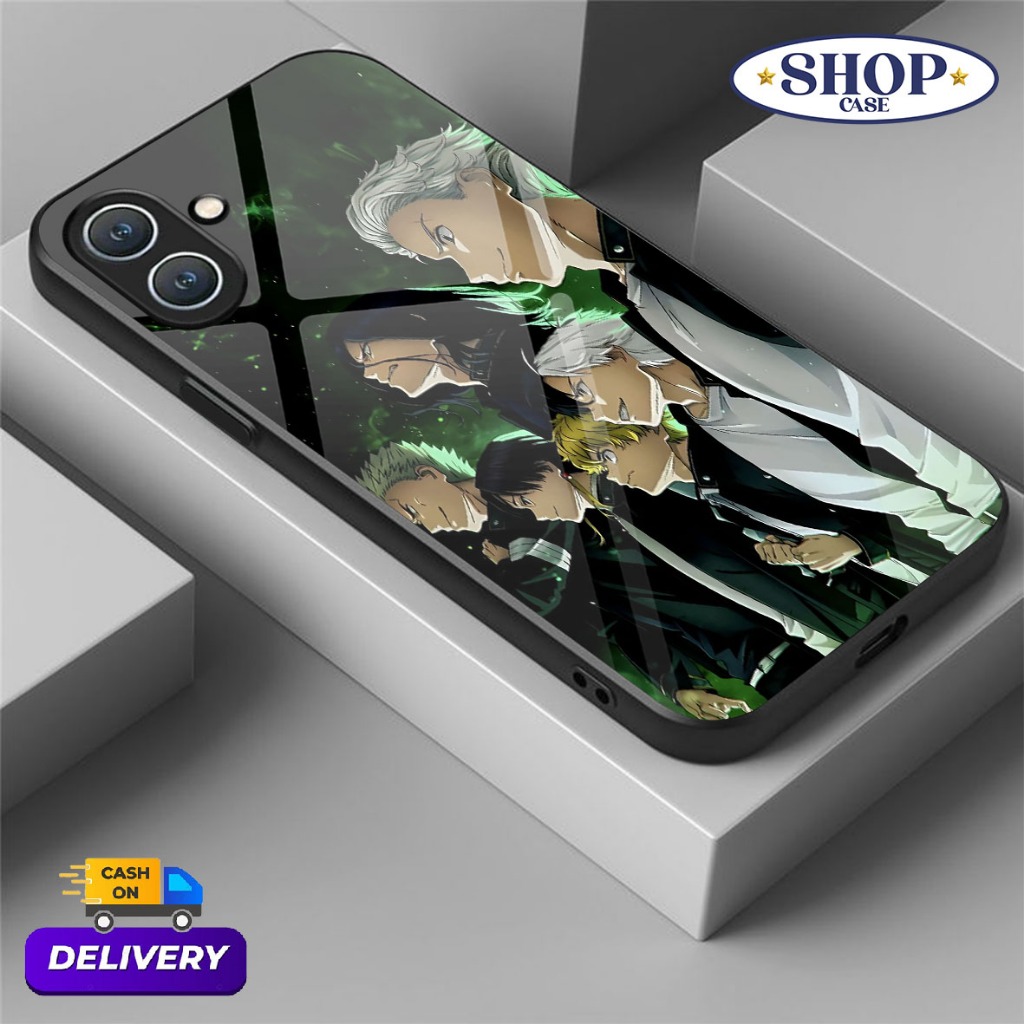 Casing Hp Untuk Samsung A04 / A04E / A05 / A06 / A07  - Fashion anime windbreaker Case Murah Hardcas