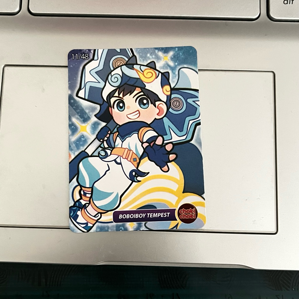Kartu BoBoiBoy Beliung no 11/48 - Choki Choki Puzzle Malaysia