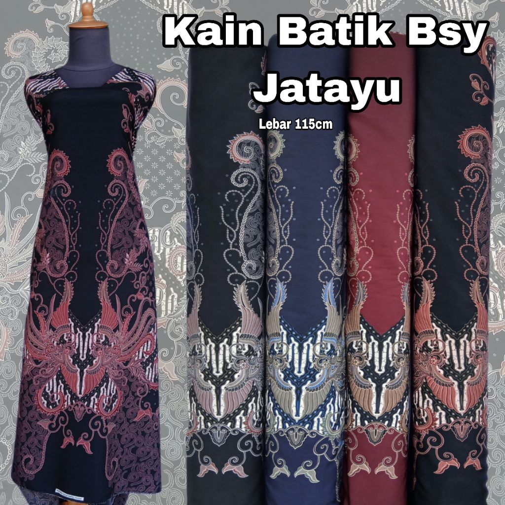 Kain Batik Halus Jatayu Lebar 115cm