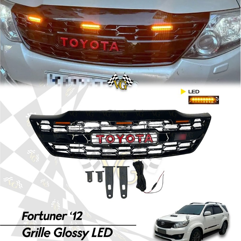 Grille Fortuner 2012 - 2015 VNT Grile Gril Led Fortuner 2012 2013 2014 2015 Grile Fortuner Vnt