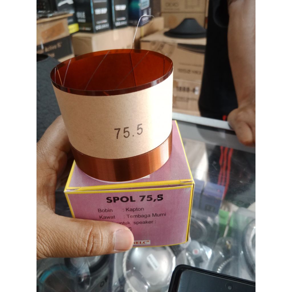 Spol Speaker 3" Spul Spiker 3 inchi Spull Speaker 3" Spul Speaker 3 inch 75.5 import