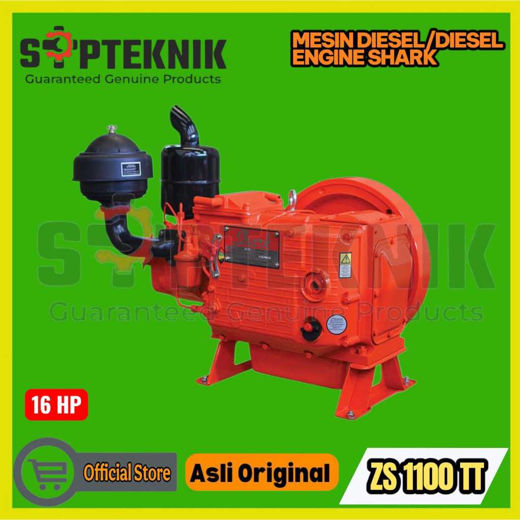 Mesin Diesel/Engine Diesel ZS 1100 TT (Tanpa Tangki) Shark