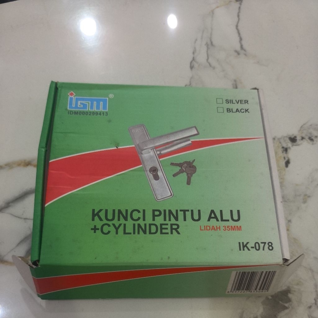 kunci pintu aluminium upvc toilet