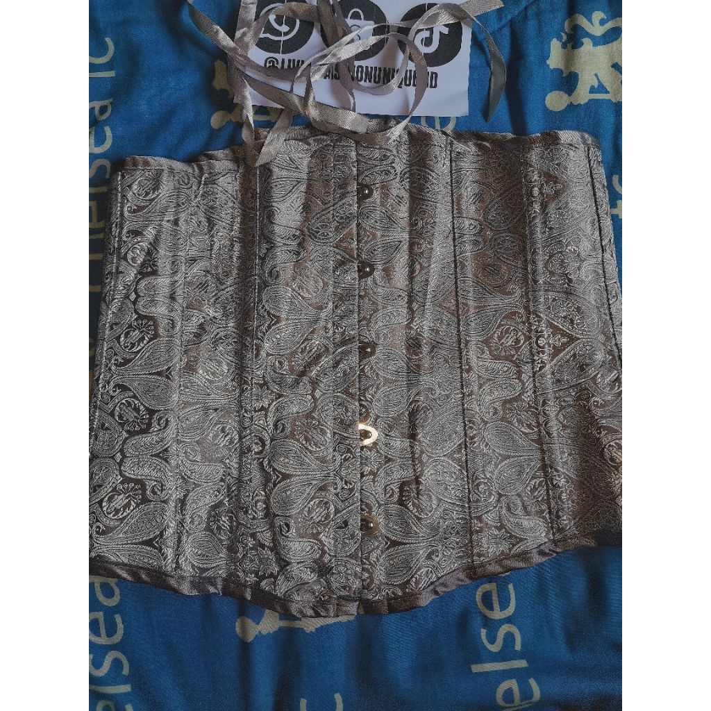 korset Batik, Korset underbust, korset vest, korset bustier, korset pelangsing, korset vintage