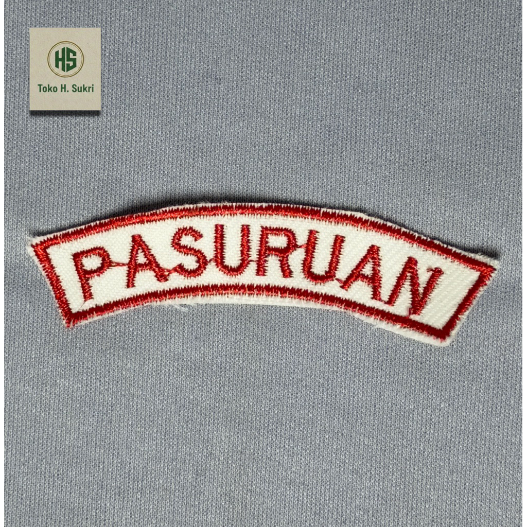 Bet Badge Pasuruan Bordir Pramuka SD SMP SMA