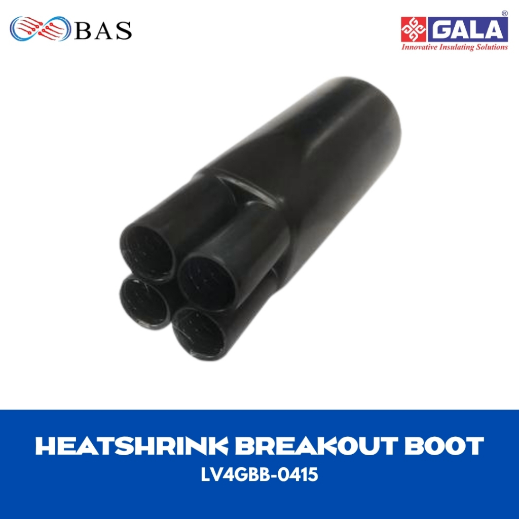 Celana Kabel/ Heatshrink Breakout boot LV4GBB-0415 untuk Kabel 4x1,5 - 4x35