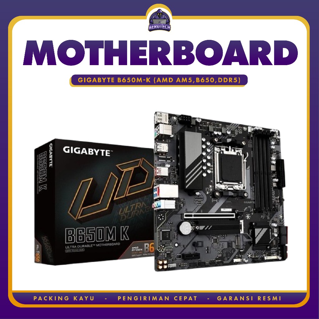 GIGABYTE B650M-K (AMD AM5,B650,DDR5)