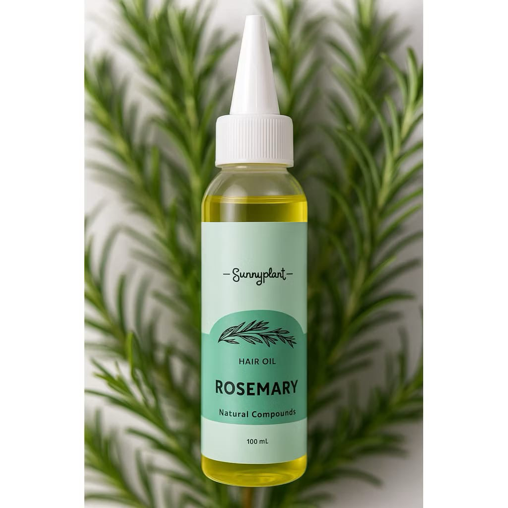 Hair Oil Rosemary - Kemiri - Cengkeh - VCO - Peppermint | Penumbuh Rambut | Hair Care | Anti Rontok 