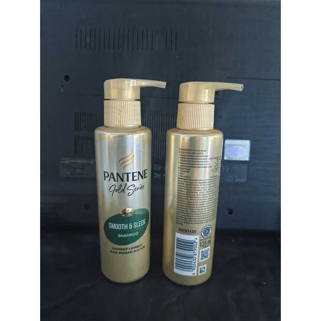 Pantene Gold series Smooth & Sleek Shampoo 125ml Limited
