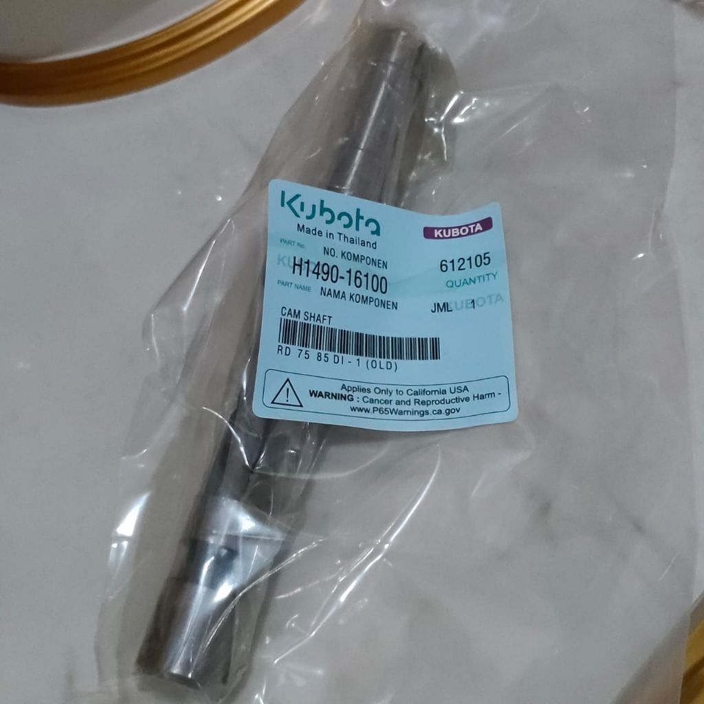 Noken As Camshaft RD75-85 old mesin KUBOTA model lama
