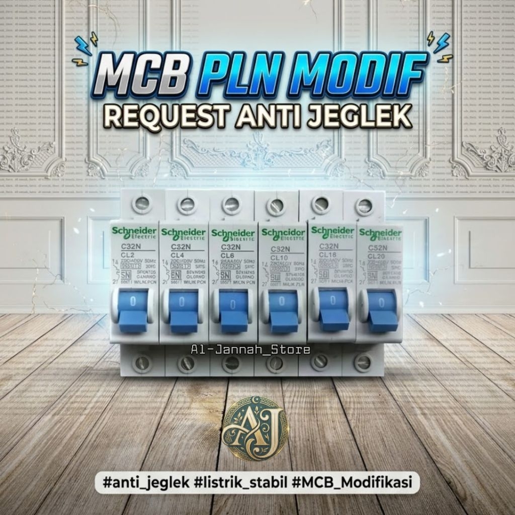 Mcb modif anti jeglek 1phase mcb modif