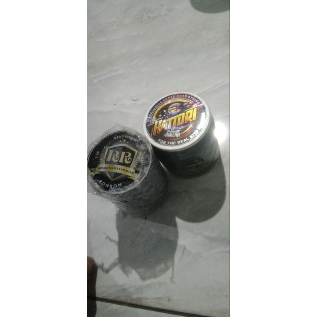 PROMO. GELASAN HATORI FT RR. GELASAN PANJANG 2000 YARD.SIZE 22 BAHAN ABU.
