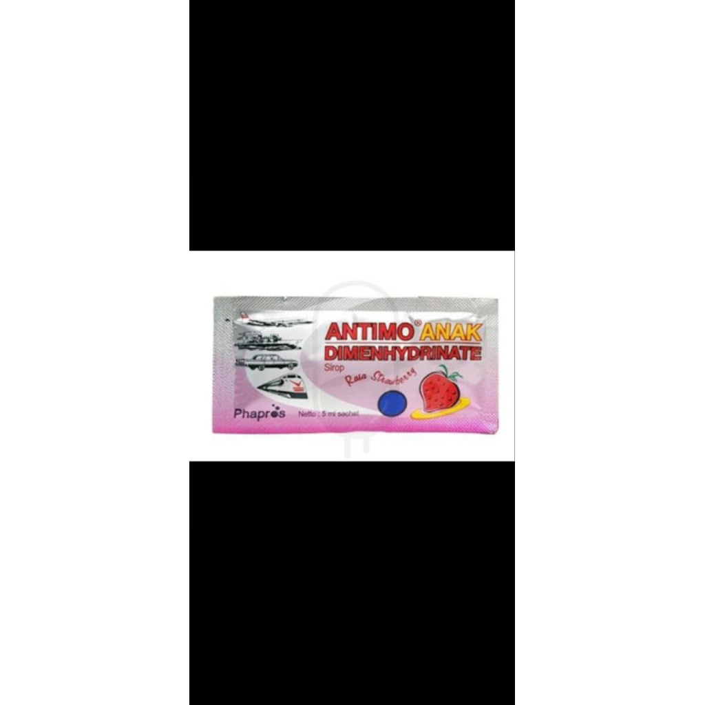 Antimo cair anak strawberry  sachet