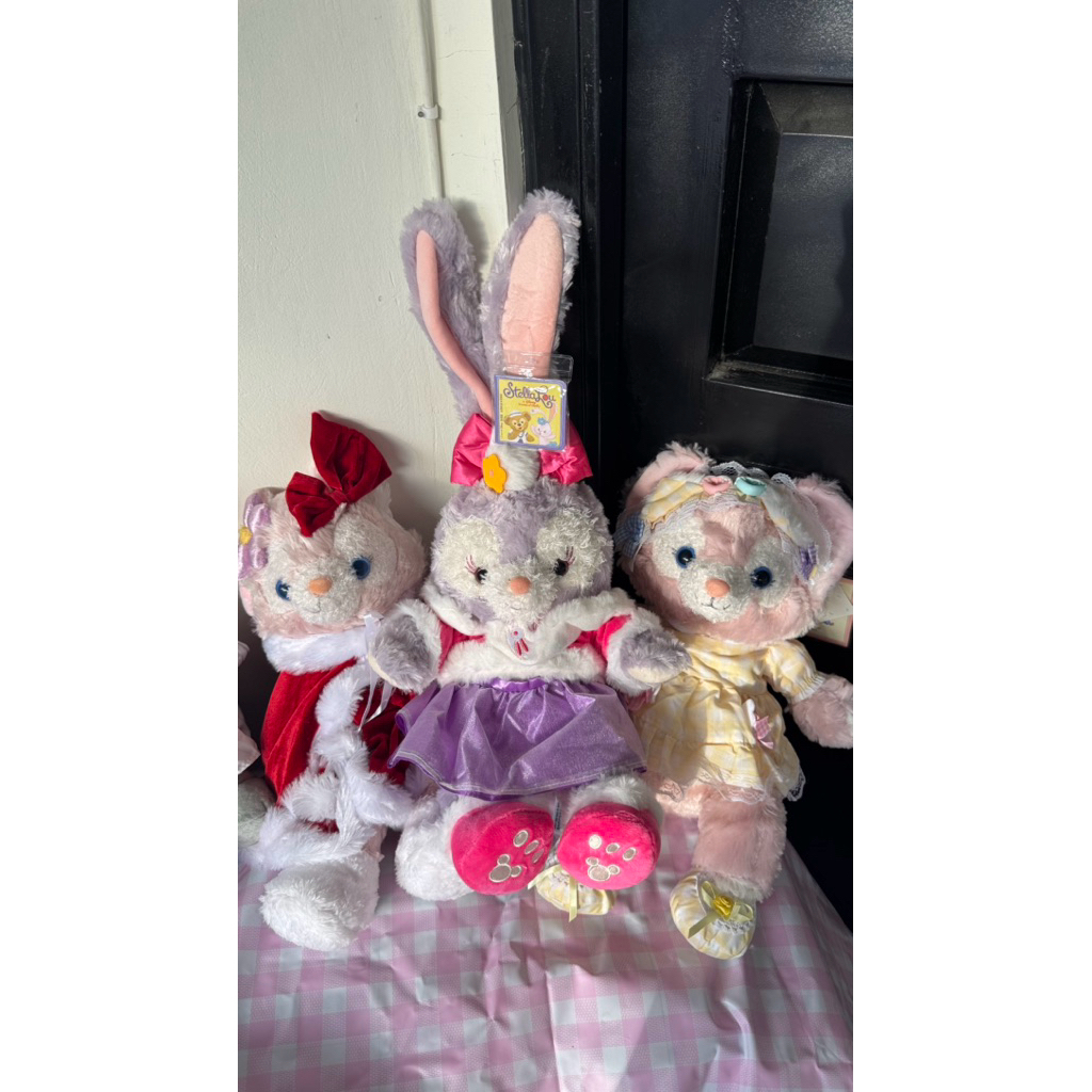 boneka linabelle dan stelalou disney parks original / linabelle and stellalou plushie disneyland -se