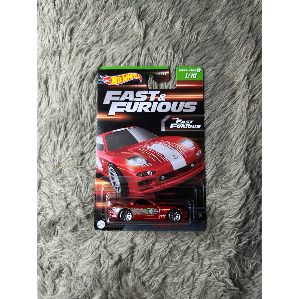 Hot Wheels MAZDA RX7 Fast & Furious Wave 2 Original Mattel