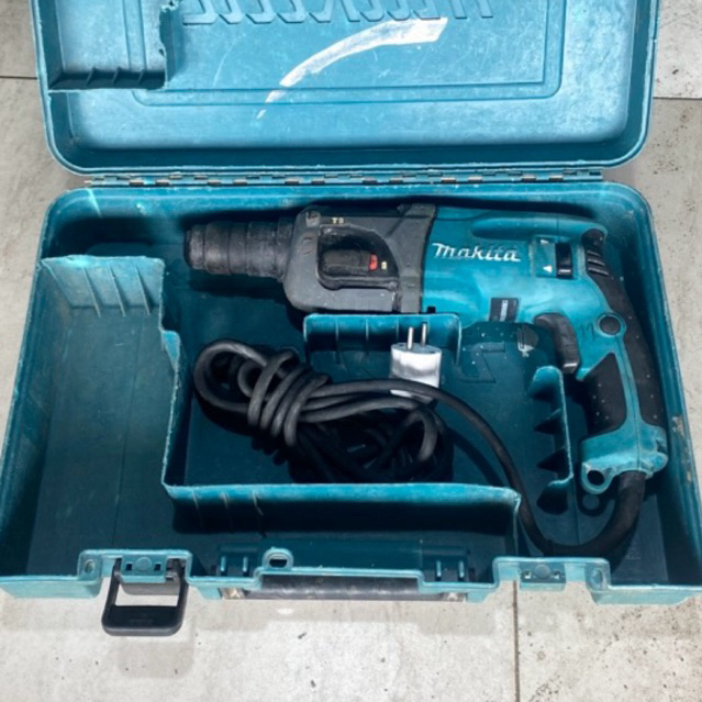 Bor dril secen makita 2 fungsi hr 2230, normal siap pakai