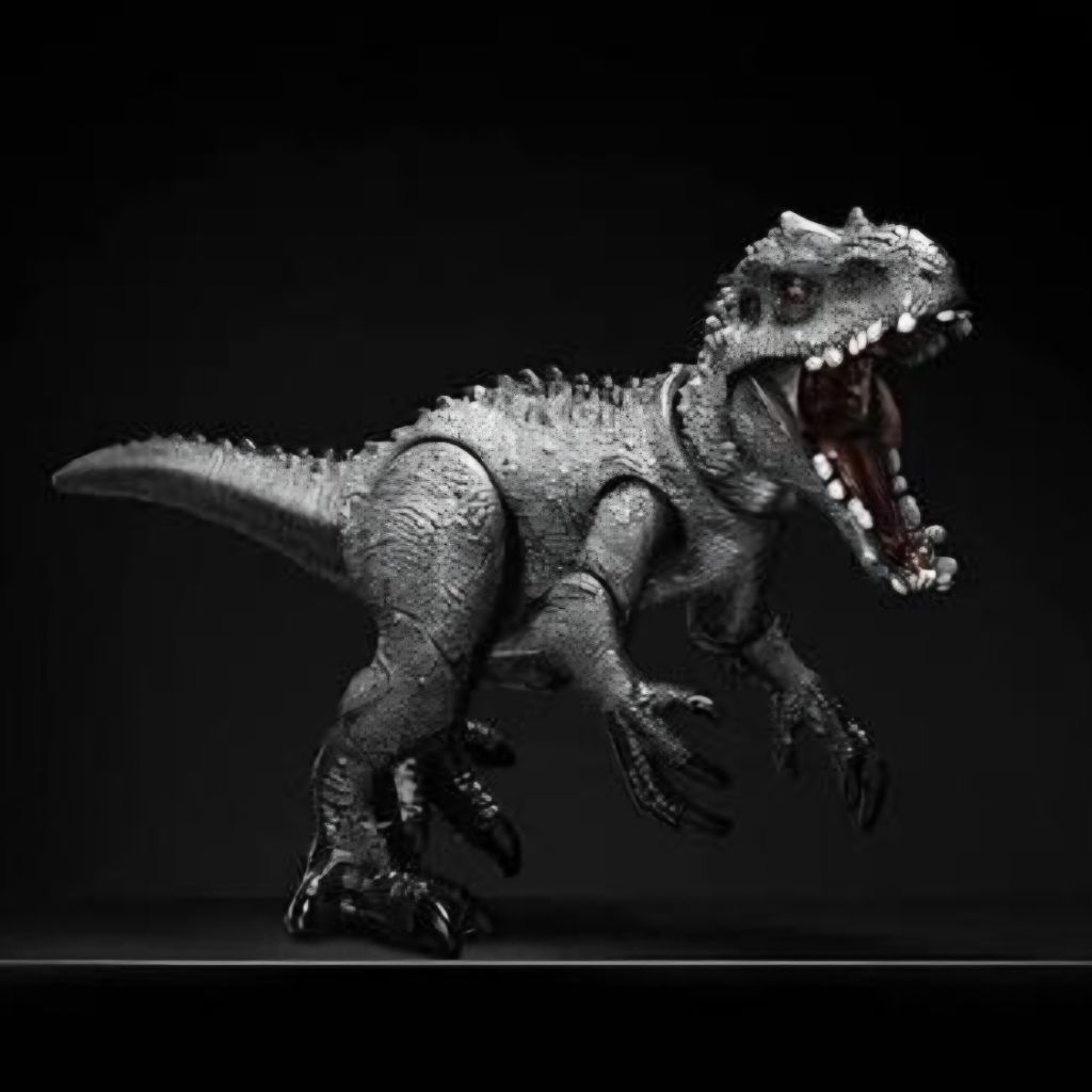 BLOKEES Terraventure Jurrasic World 01 02 Indominus Rex, T rex, Veliciraptor, Angkylosaurus OFC Fixe
