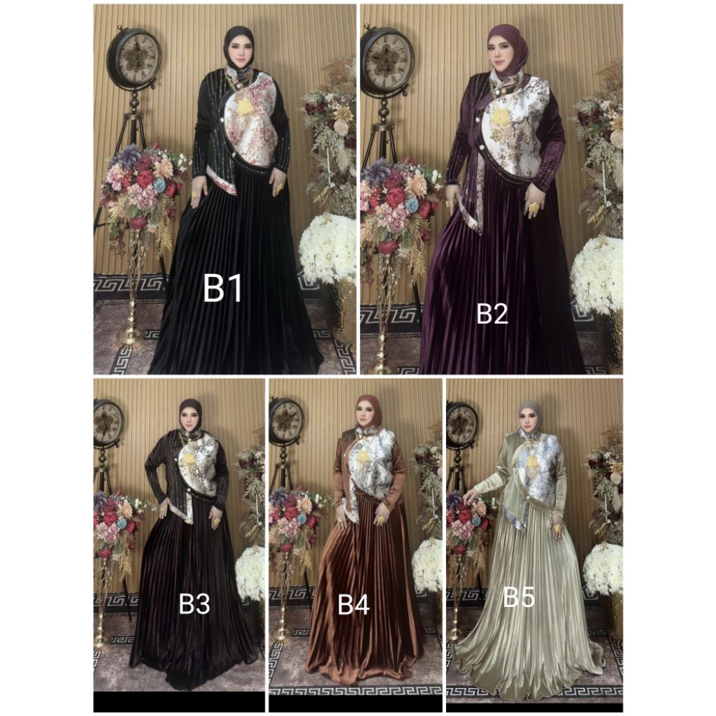 Gamis syari Ucel windes dwina rafanda azizil alqiblat