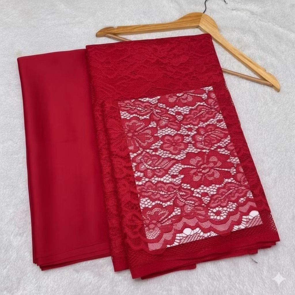 Set / Paket Bridesmaid / Setelan Brokat & slSatin / Paket Satin dan Brokat / Brokat Cord & Satin Vel